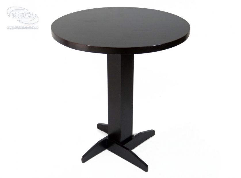 Mesa Pé Central Quadrado