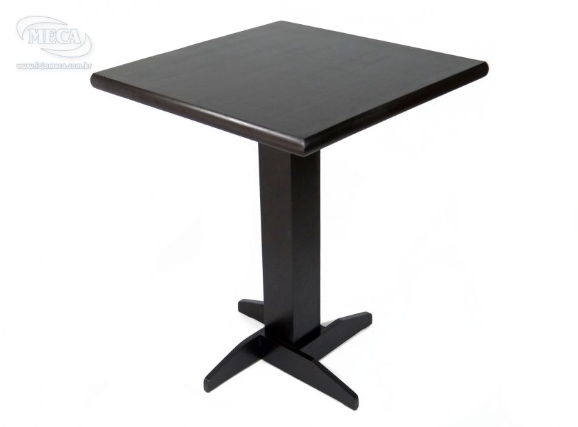 Mesa Pé Central Quadrado